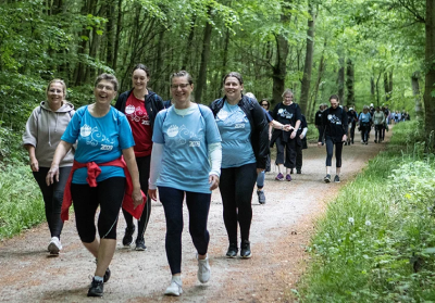 Personer ude og gå til lady walk