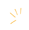 drawing of sparkling lines